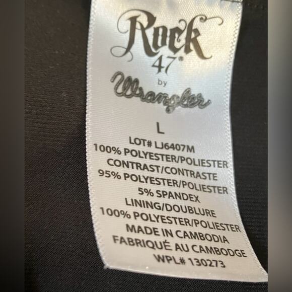 Wrangler Rock 47 (L) Green and Black Halter Maxi Sundress - Picture 2 of 9